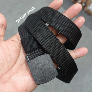 Gesper ikat pinggang anak good nylon ges18 simpel anak sd - Rp 15.000