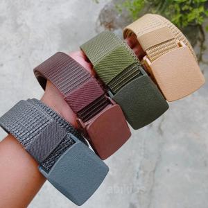 Tali pinggang nylon warna keren ges7 simpel - Rp 19.000