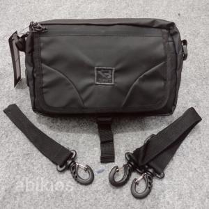 Tas selempang hitam simpel pria atau wanita ts15 keren waterproof - Rp 51.500